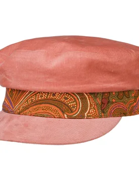 Fine Corduroy Fisherman´s Cap by Alfonso DEste - rose - Damen - Size: S (54-55 cm) - Alfonso D´Este - FashionsVida