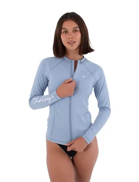 Rash Guard Manches Longues Zippé Wleu00003 Spring Breeze S