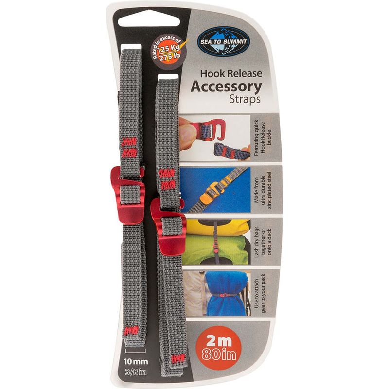 Mm strap hook 2m varios montaña Rojo (UNICA)