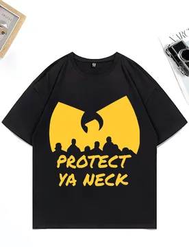 Hip Hop Années 90 Wu Clan T-tangs print T-Shirt Men Women's NEW Streetwear vintage Cotton clothes Tops Casual Oversized t shirts - Aliexpress - FashionsVida