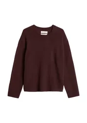 Pullovers, LSL, Round-Neck, Slits female