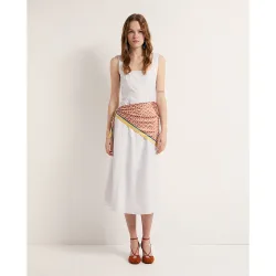 Sfera - Vestido midi pañuelo