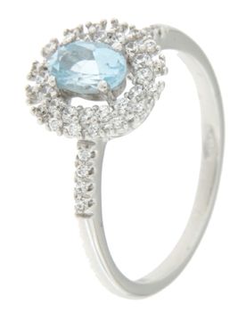 Anello Donna Oro Bianco GL100858