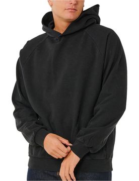 Premium surf sudadera hombre Negro (XL)
