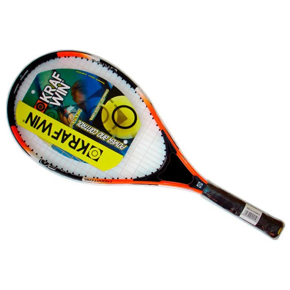 Alu 50 Frontennis Racket Black / Orange 4 - Krafwin - FashionsVida