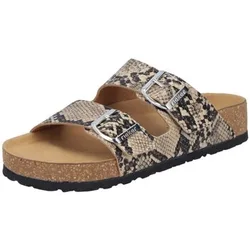 Pantoffeln Pantoletten Fsk Sandalen V6391-20 Beige 37;39;42 Female