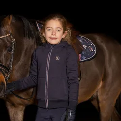 Kinder Sweatjacke IRH CHARLEY navy 152