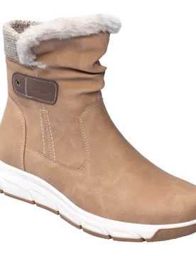 Kuschelstiefel „Flora“ 38 braun - wonderwalk - FashionsVida