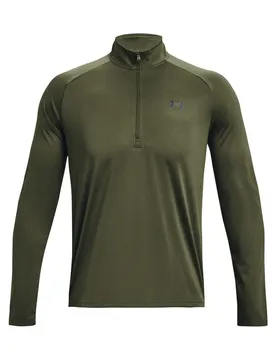 Langarmshirt mit halbem Zipper Tech - Vert - male - Size: L