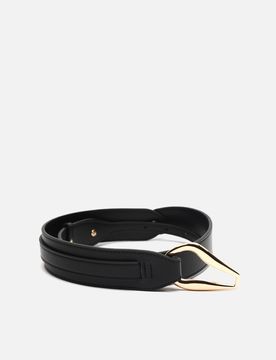 Deltas ceinture lisse avec boucle métallique / TOI