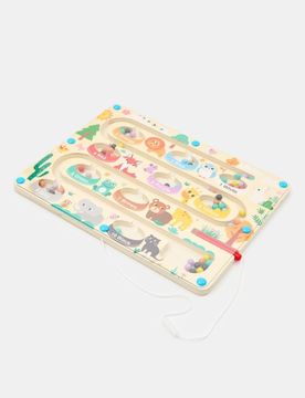 Tavola educativa magnetica sorter con palline - multicolor