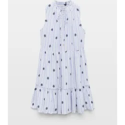 Vestido de mujer corto con paneles