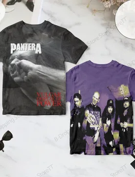 Pop Version Band 3D Printed T-shirt for Men and Women, Fashionable Short-sleeved, Oversized Round-neck Top T-shirt, Hip-hop Styl - Aliexpress - FashionsVida