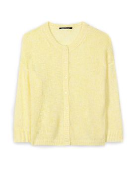 Strickjacke gelb 42 damen