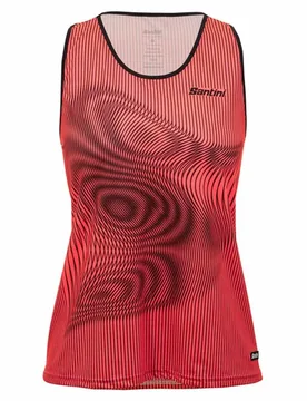 Maglietta Senza Maniche Vortex Grenadine - Santini - FashionsVida