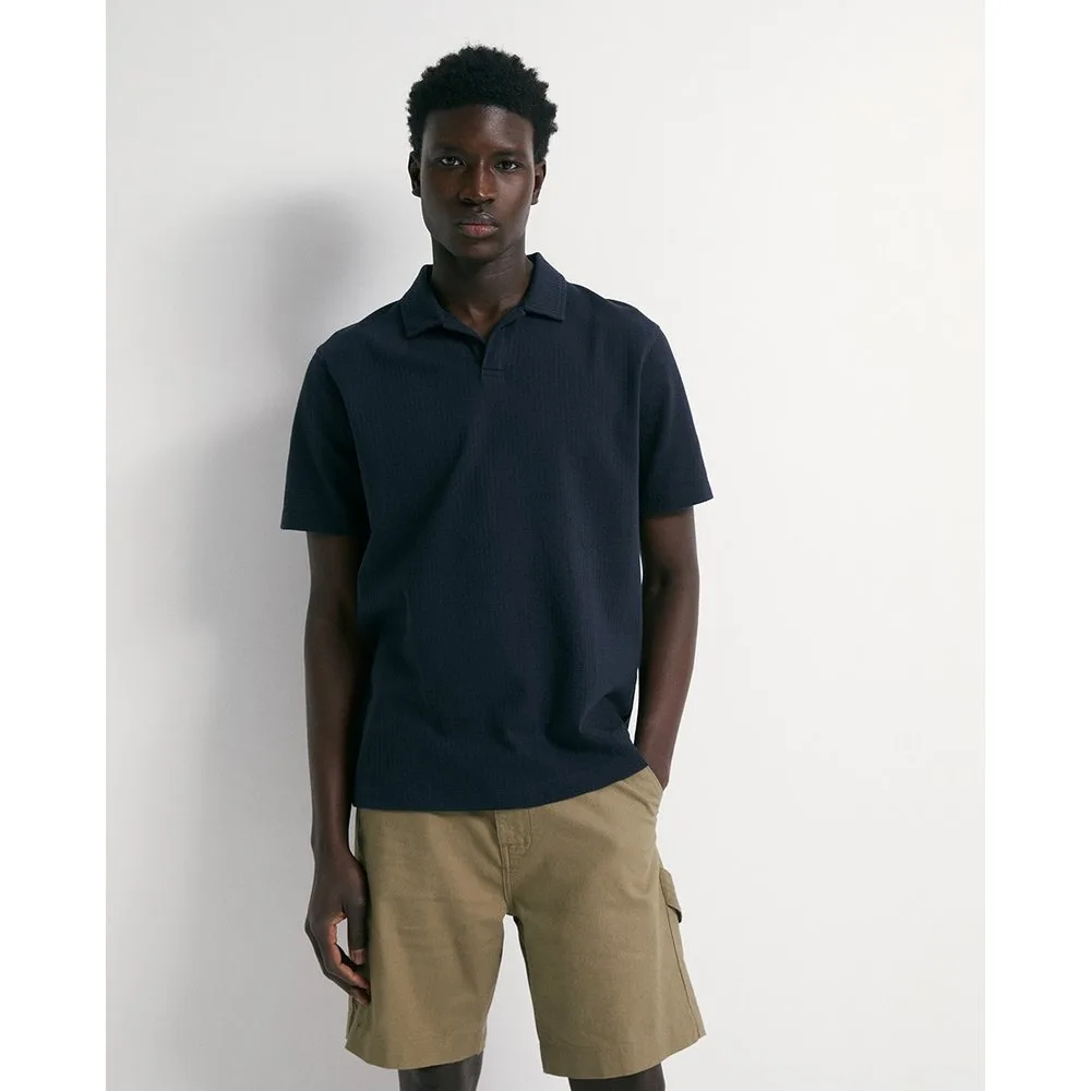 Sfera - Polo seersucker - Sfera - FashionsVida
