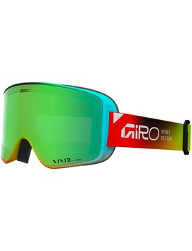 Skibrille Method Multi Faded V Emerald/Infraed für Herren aus Wolle Rot