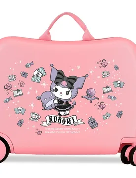 Maleta infantil 2 ruedas multidireccionales 50 cm Kuromi Fortune Telling ABS rígida con capacidad de 34L - Personajes - FashionsVida