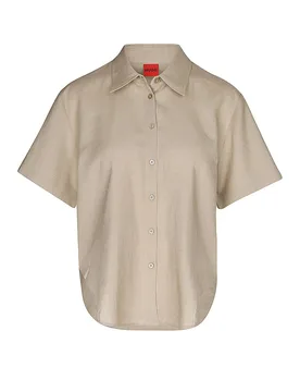 HUGO Bluse ENCANTADA braun 44 damen - Hugo Boss - FashionsVida