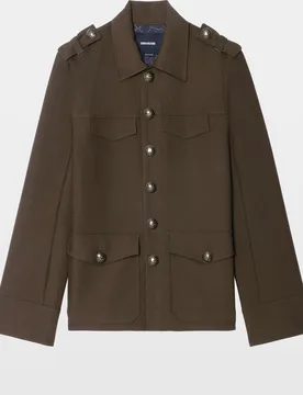 Zadig & Voltaire - Blazer de mujer de sastre de inspiración militar - Zadig & Voltaire - FashionsVida