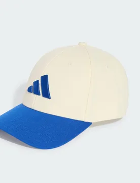 CAPPELLINO DA BASEBALL FLEXFIT L/XL Ivory / Royal Blue - Adidas - FashionsVida