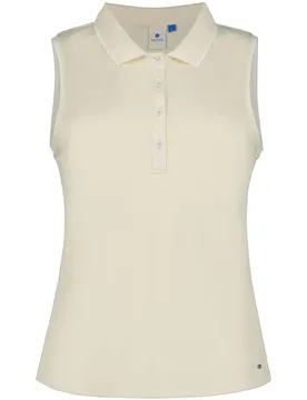 Kivisaari Damen Poloshirt, weiß M
