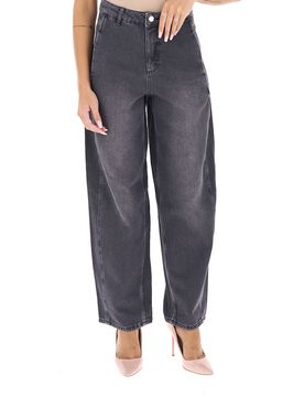 Jeans balloon GRIGIO SCURO 40