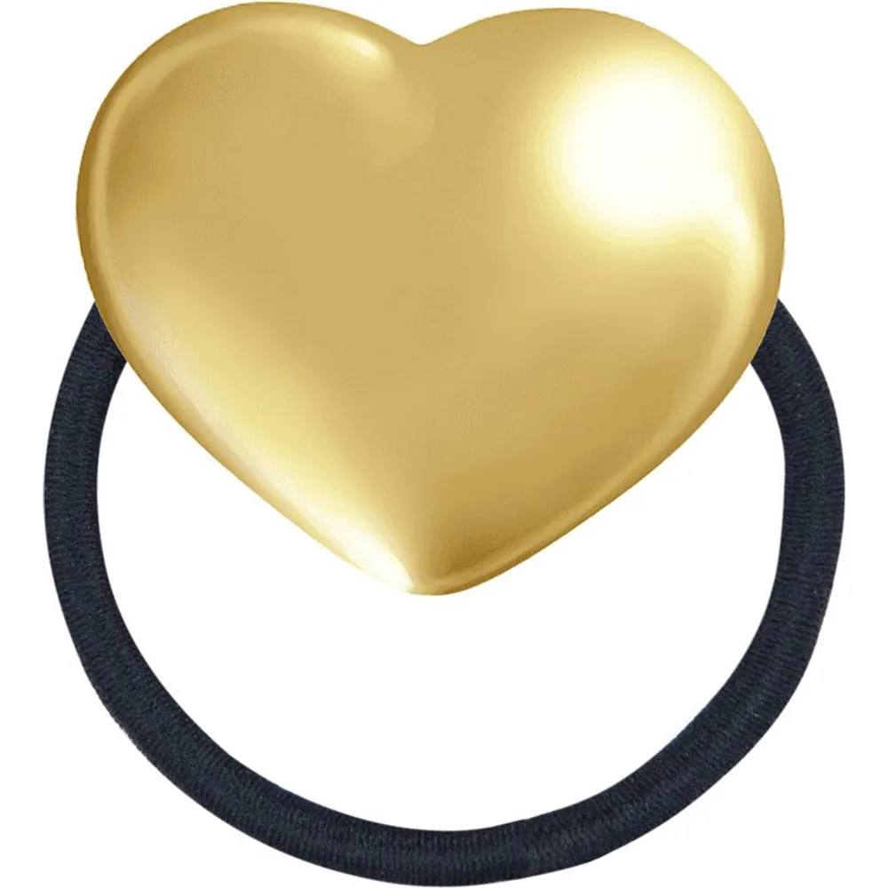 Atelier - Goma con corazón dorado - Atelier - FashionsVida