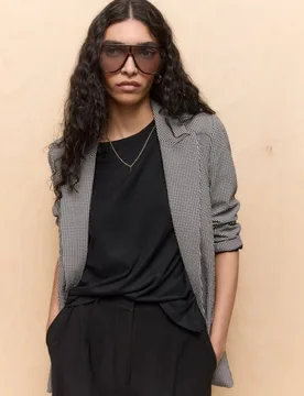 Blazer de mujer efecto arrugado - Easy Wear - FashionsVida