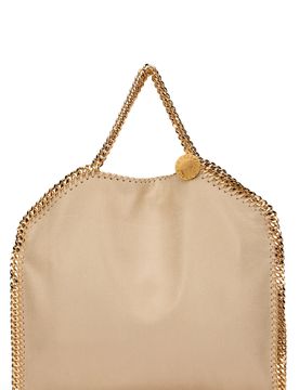 Shaggy Deer-Effect Falabella-Style Tote Handbag with Magnetic Closure, 39cm x 34cm x 10cm