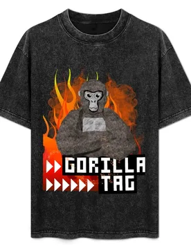 Gorilla Tag - Gorilla Tag Pfp Maker Classic T-Shirt Work Duty Casual T-Shirt - Aliexpress - FashionsVida