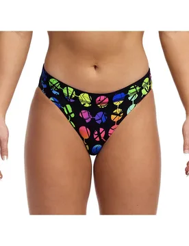 Sports Bikini Bottom Broken Circle AUS 8 Women - Funkita - FashionsVida
