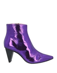 Stiefelette Damen Dunkelviolett 35 Damen