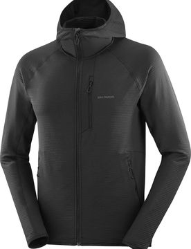Warmes und leichtes technisches Fleece Sntial Lightwarm HD M Deep Black für Herren Größe M schwarz