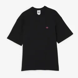 Tee Shirt Essentials Trefoil Loose noir/rose xl