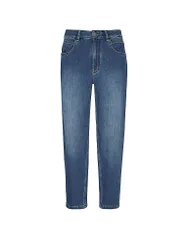 Jeans Coupe Boyfriend bleu 42