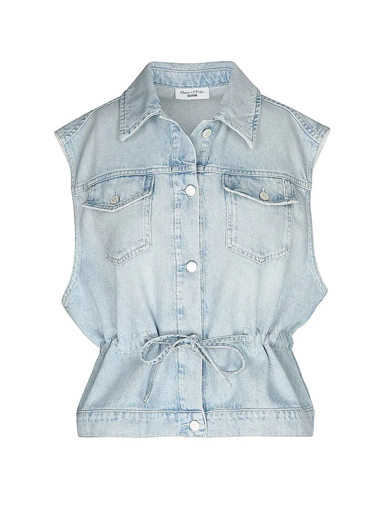 Marc O'Polo Gilet bleu clair XS - Marc O'Polo - FashionsVida