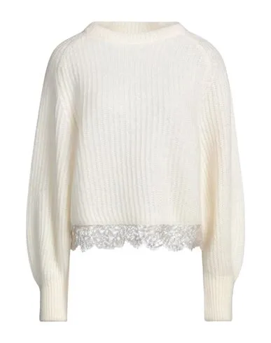 Pullover Damen Cremeweiß 40 Damen - Fabiana Filippi - FashionsVida