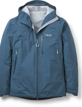 Firewall Mountain Herren Regenmantel, blau XXL