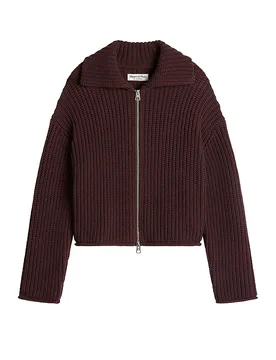 Cardigan rosso scuro S - Marc O'Polo - FashionsVida
