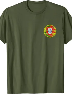 Portugal Flag Portuguese Coat Of Arms T-Shirt Short Sleeve Casual 100% Cotton Shirt - Aliexpress - FashionsVida