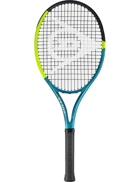 Tf Sx 300 Ls Nh Unstrung Tennis Racket Teal / Black / Yellow 1 - Dunlop - FashionsVida