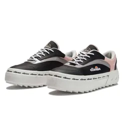 Baskets Alzina Leather Black / Grey / Dark Pink EU 39 1/2