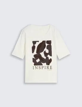 T-shirt feminine basic with pr female - XL - FashionsVida