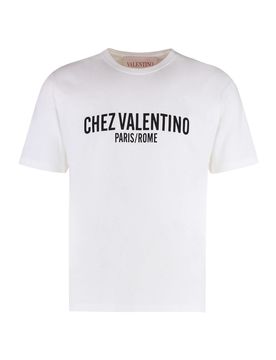 VALENTINO Cotton Crew-Neck T-Shirt