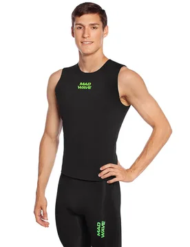 Neo Onskin Neoprene Sleeveless T-shirt Black M unisex - Mad Wave - FashionsVida