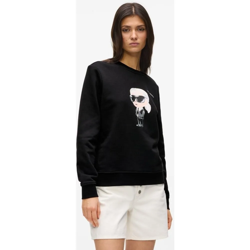 Sudadera de mujer IKON detalle acuarela - Karl Lagerfeld - FashionsVida