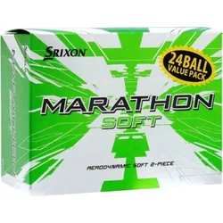 Golfbälle Marathon Soft - 24er Pack, weiss
