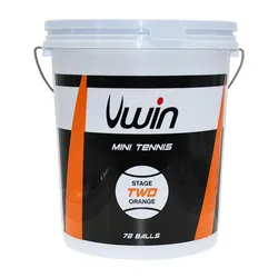 Stage 2 Tennis Balls Bucket Orange 72 Balls