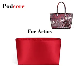 Luxury Acetate Bag Organiser - Eco-Friendly Handbag Insert - Silk-Feel Liner for Designer Handbags